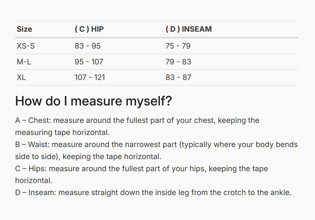 REV'IT! Heliox Shirt Size Guide
