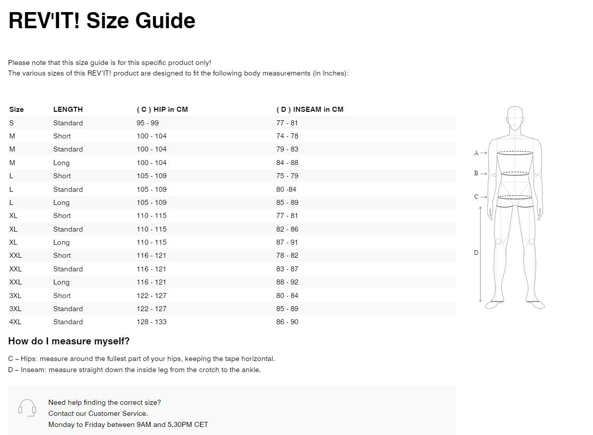 REV'IT! Component H20 Pants – REV'IT! Australia