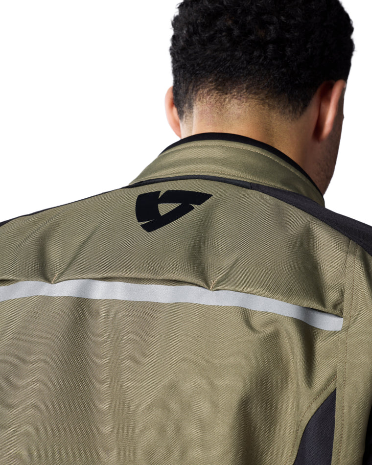 Laminated reflection on back
