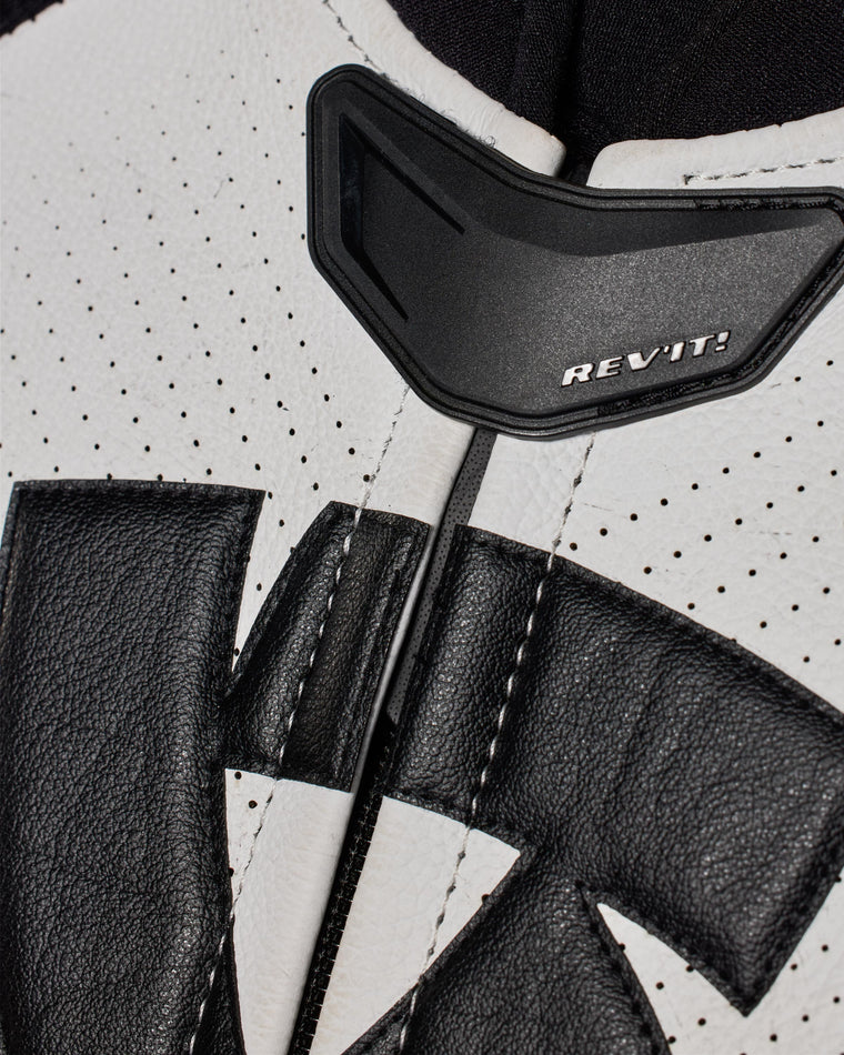 Perforated cowhide