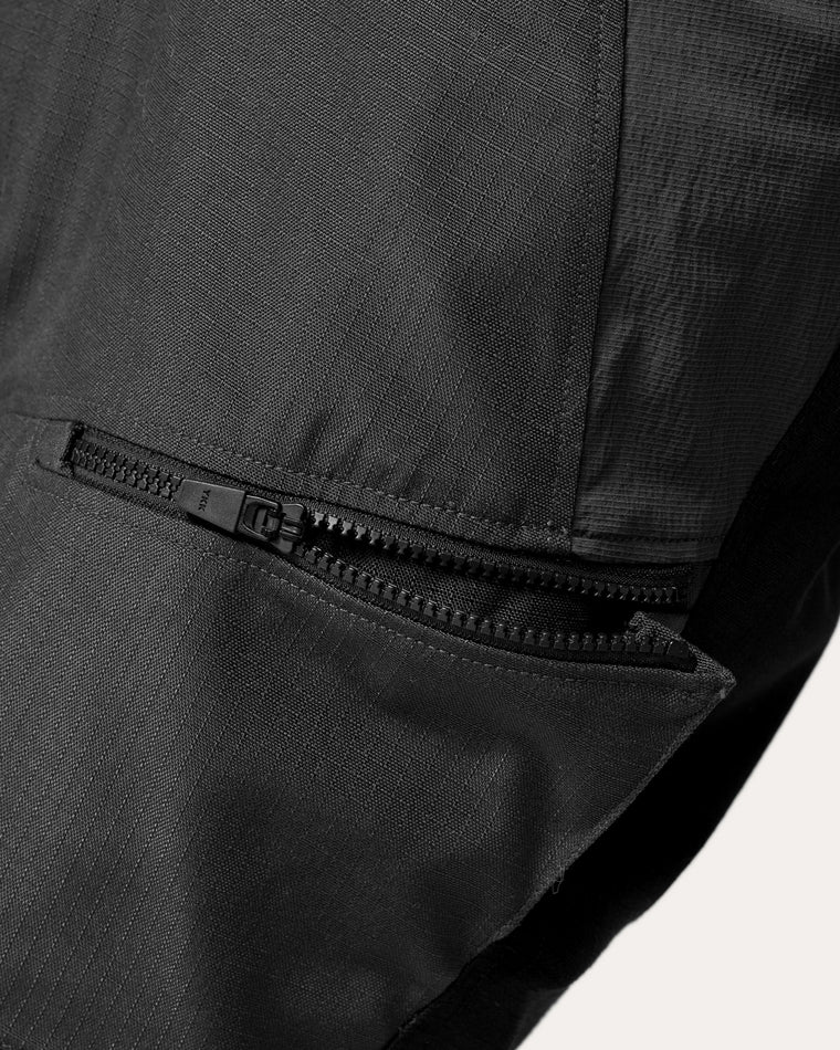 Two slit pockets on upper legs