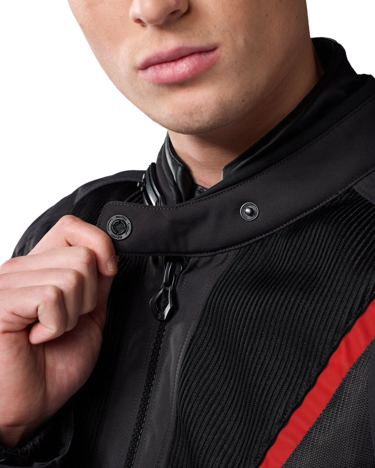 Two-way Collar Snap Closure System